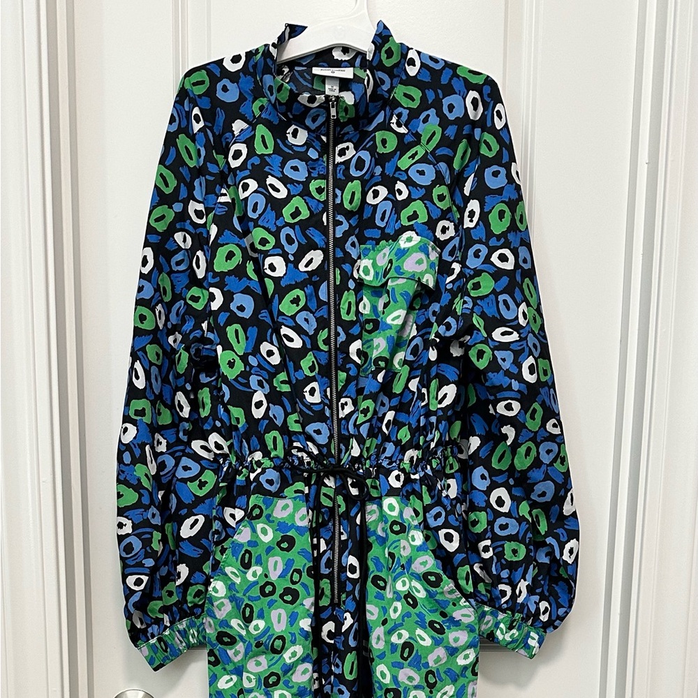 NWT Diane Von Furstenberg For Target Nylon Jumpsuit 1X